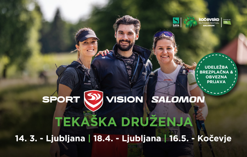 Sport Vision tekaška druženja v sodelovanju s KOF in Salomon